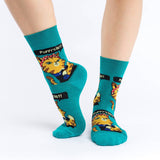 Good Luck Sock Socks Good Luck Sock  Womens Sock - Purrsist Cat