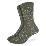 Good Luck Sock Socks Green / US 7-12 Good Luck Sock Mens Socks - Chemistry Formulas