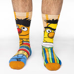 Good Luck Sock Socks Yellow / US 8-13 Good Luck Sock Mens Socks - Bert and Ernie