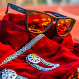 Goodr Canada Sunglasses Goodr Canada OG Sunglasses- Whiskey Shots with Satan