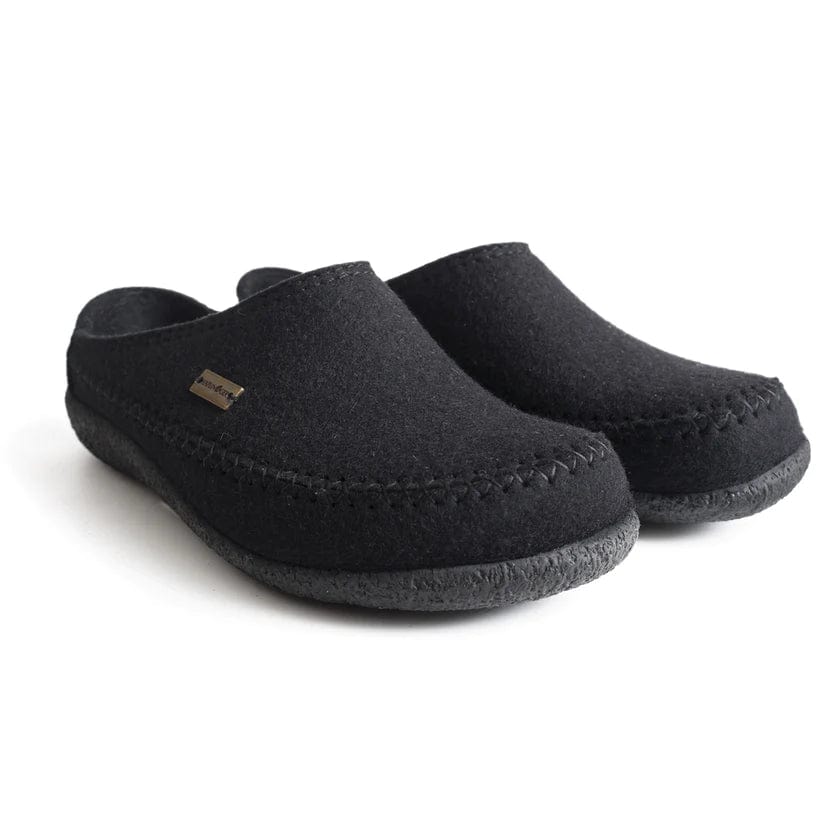 Haflinger Slippers Black / 35 EU / M Haflinger Fletcher Slipper - Black