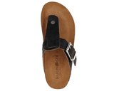 Haflinger Two-Strap Sandals Haflinger Women's Cora Sandals- Black