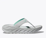 Hoka Flip Flop Sandals B (Medium) / Grey / 5 US Hoka Women's Ora Recovery Flips- Grey/Seafoam