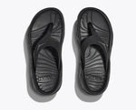 Hoka Flip Flop Sandals Hoka Women's Ora Recovery Flips- Black/Grey