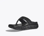 Hoka Flip Flop Sandals Hoka Women's Ora Recovery Flips- Black/Grey