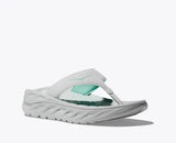 Hoka Flip Flop Sandals Hoka Women's Ora Recovery Flips- Grey/Seafoam