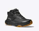 Hoka Hiking & Athletic Boots D (Medium) / Black/ Black / 8 US Hoka Men's Transport Hike Gore-Tex Hiking Boots- Black/ Black