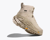 Hoka Hiking & Athletic Boots Hoka Men's Kaha 3 Gore-Tex Hiking Boots- Raw Linen/ Oat Milk