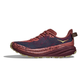 Hoka Hiking & Trail Shoes Hoka Women's Speedgoat 6 Trail Runners- Rouge/ Black Cherry
