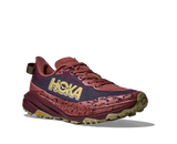 Hoka Hiking & Trail Shoes Hoka Women's Speedgoat 6 Trail Runners- Rouge/ Black Cherry