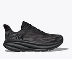 Hoka One One 0 - Shoes Copy of Hoka One One Womens Clifton 9 Running Shoes (Wide) - Black/White