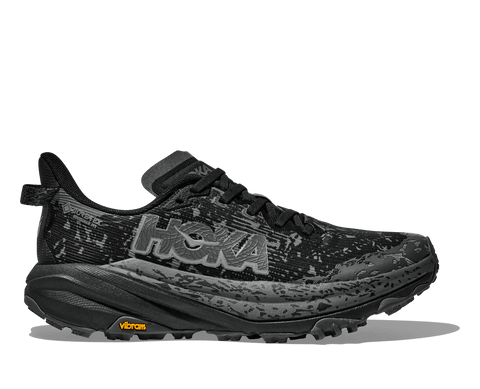 Hoka One One Hiking & Trail Shoes Black / 5 / B (Medium) Hoka Womens Speedgoat 6 GTX- Black/ Outer Orbit