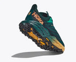 Hoka One One Hiking & Trail Shoes Hoka One One Womens Speedgoat 5 GTX Trail Running Shoes - Deep Teal/Black