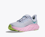 Hoka One One Hoka Womens Arahi 7 Running Shoes - Gull / Pink Twilight