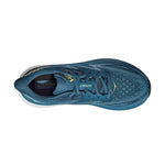 Hoka One One Running Shoes Hoka Mens Clifton 9 Running Shoes (Medium) - Midnight Ocean Blue Steel