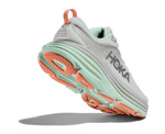 Hoka One One Running Shoes Hoka One One Womens Bondi 8 - Stardust / Aqua Breeze