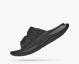 Hoka One One Slide Sandals Hoka One One Unisex Ora Luxe - Black