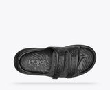 Hoka One One Slide Sandals Hoka One One Unisex Ora Luxe - Black