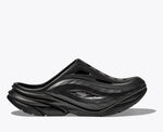 Hoka One One Slide Sandals Hoka One One Unisex Ora Recovery Mule - Black