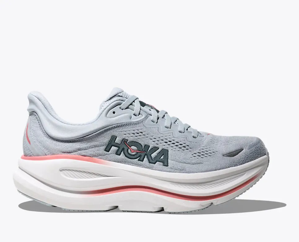 Hoka Running Shoes B (Medium) / Blue / 5 US Hoka Women's Bondi 9 Running Shoes- Mineral Blue/ Washed Blue
