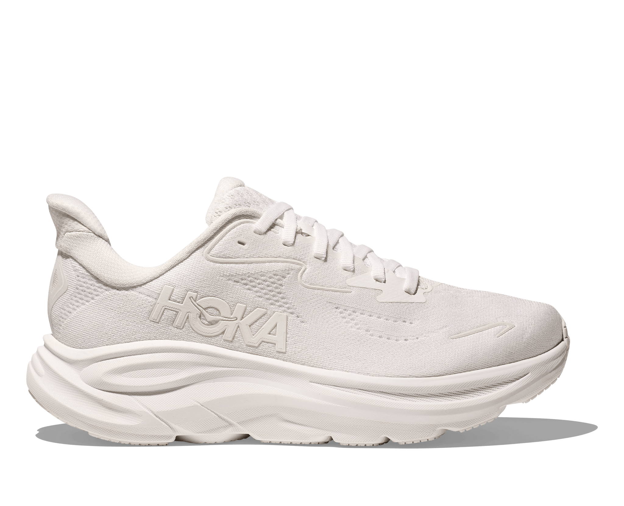 Hoka Running Shoes B (Medium) / White / 5 US Hoka Women's Clifton 10 Running Shoes- White