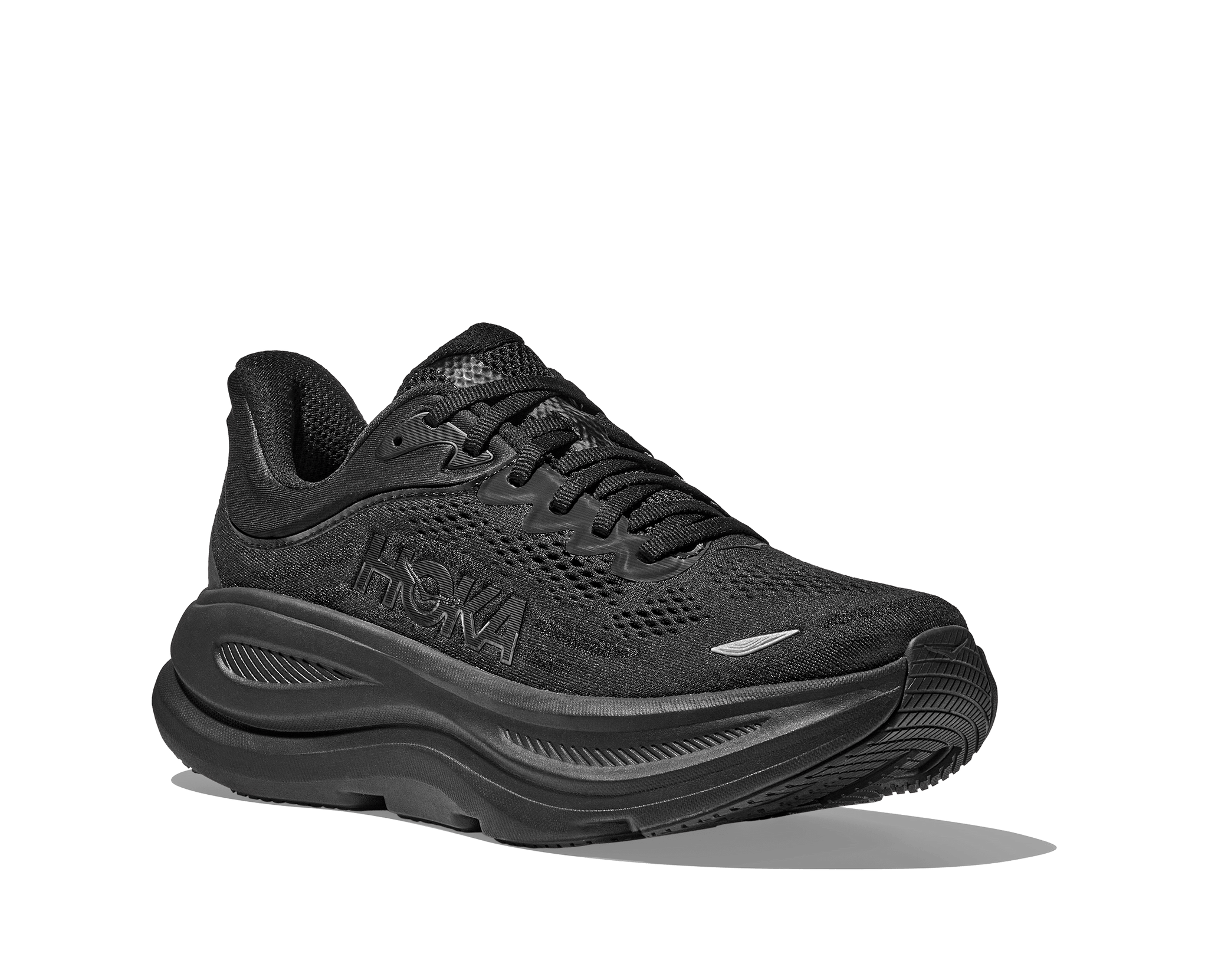 Hoka Running Shoes Hoka Men's Bondi 9 Running Shoes- Black