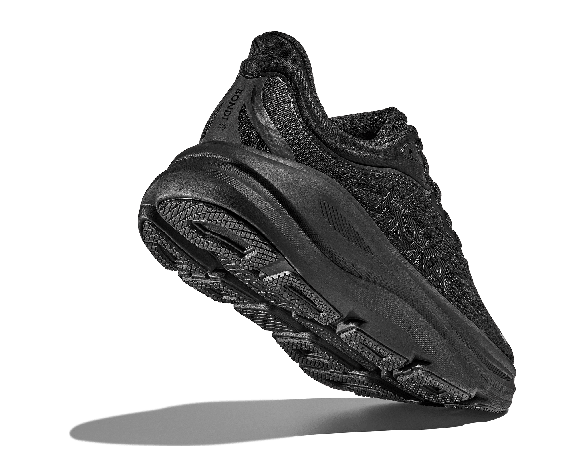 Hoka Running Shoes Hoka Men's Bondi 9 Running Shoes- Black