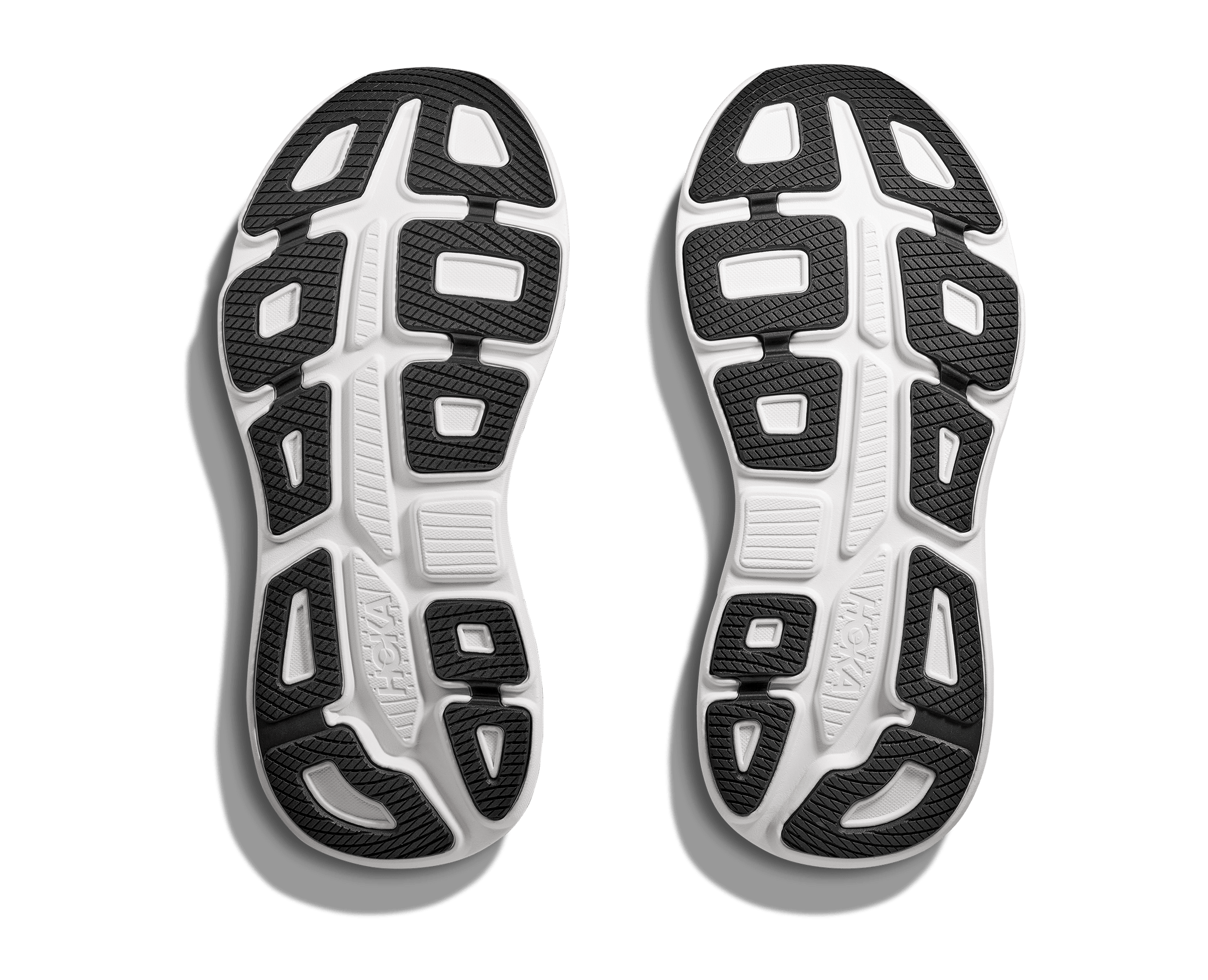 Hoka Running Shoes Hoka Men's Bondi 9 Running Shoes- Black/White