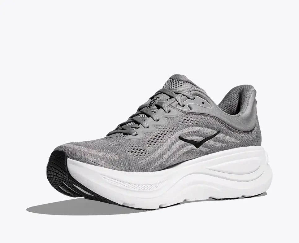 Hoka Running Shoes Hoka Men's Bondi 9 Running Shoes- Galactic Grey/ Stellar Grey