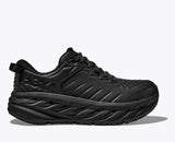 Hoka Running Shoes Hoka Men's Bondi Slip Resistant Shoes- Black