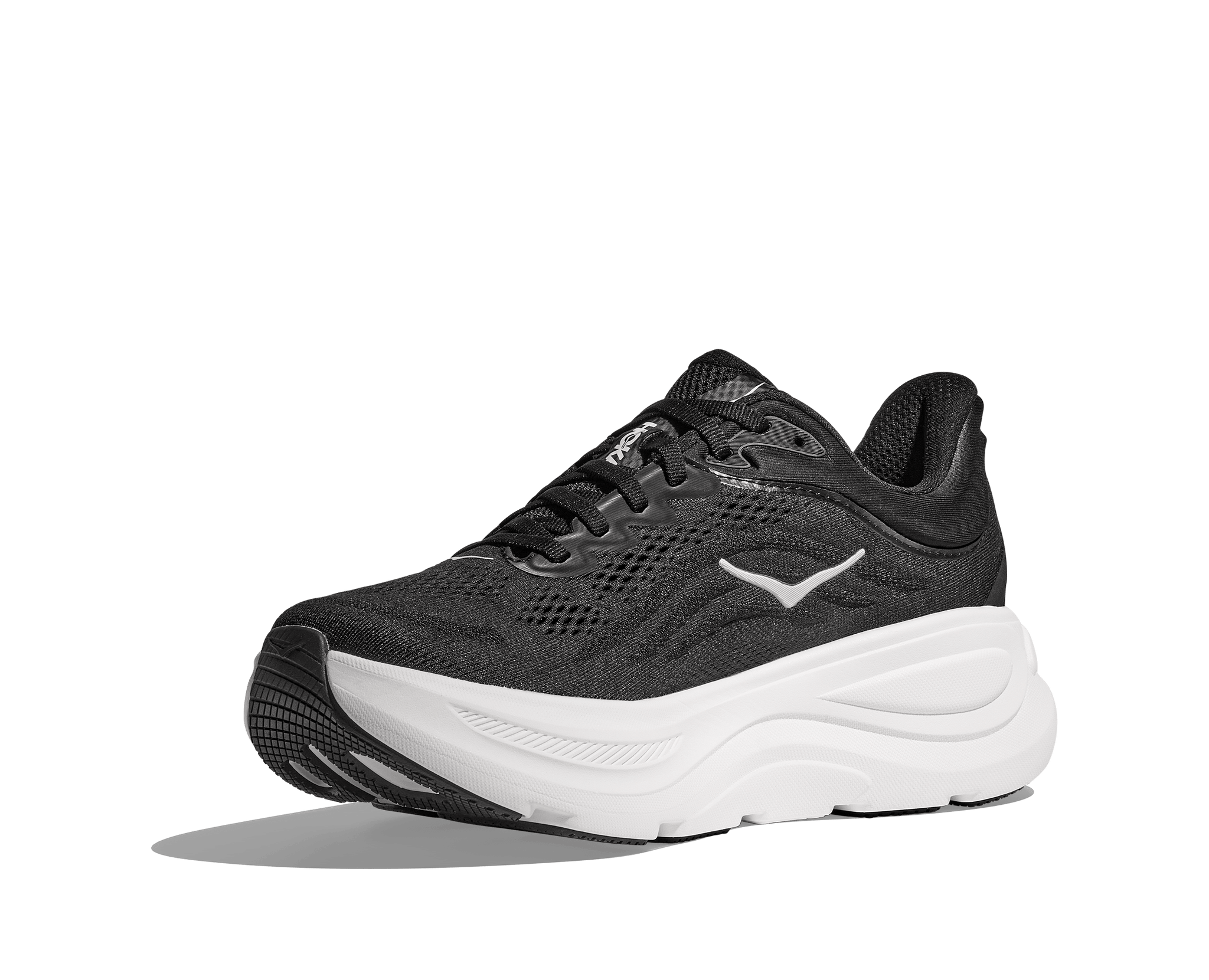 Hoka Running Shoes Hoka Women's Bondi 9 Running Shoes- Black/White
