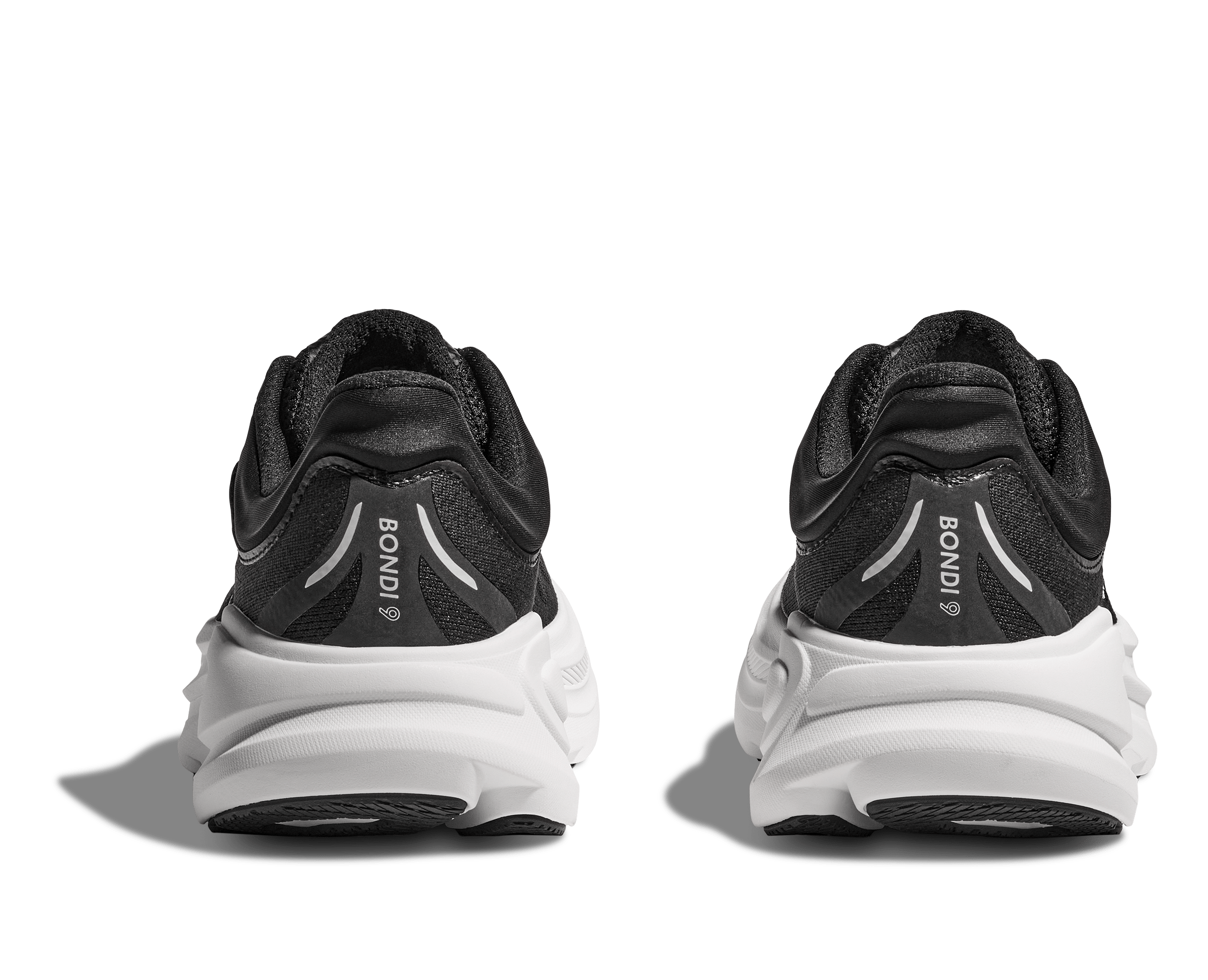 Hoka Running Shoes Hoka Women's Bondi 9 Running Shoes- Black/White