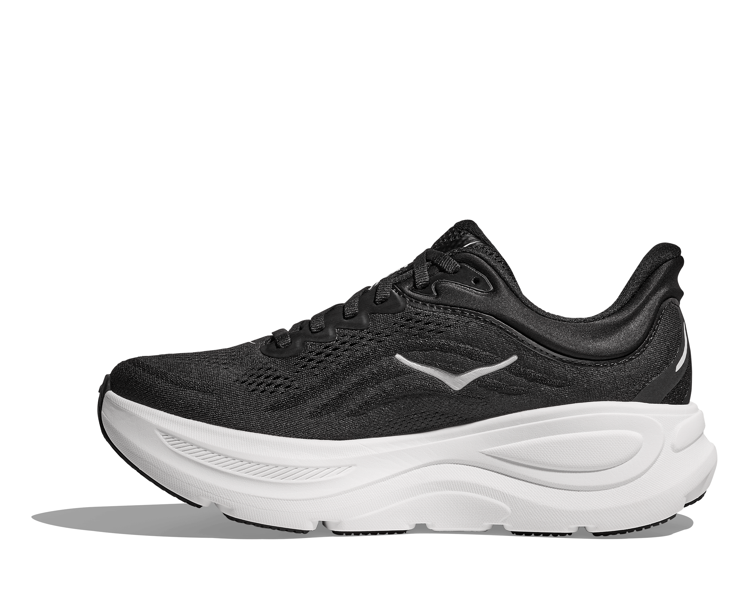 Hoka Running Shoes Hoka Women's Bondi 9 Running Shoes- Black/White