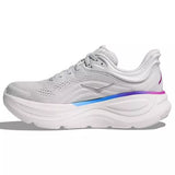Hoka Running Shoes Hoka Women's Bondi 9 Running Shoes- Cosmic Grey/ White