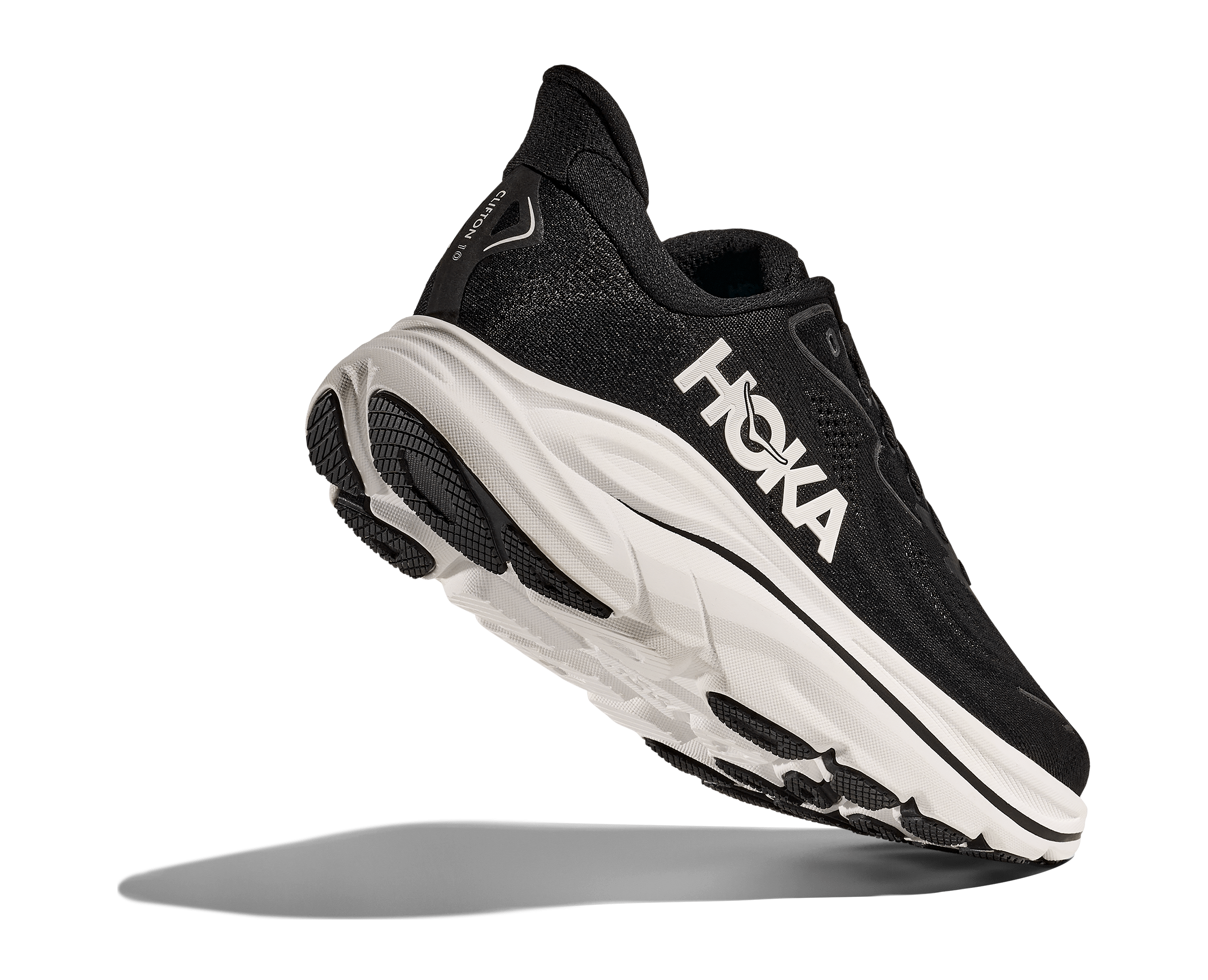 Hoka Running Shoes Hoka Women's Clifton 10 Running Shoes- Black/ White