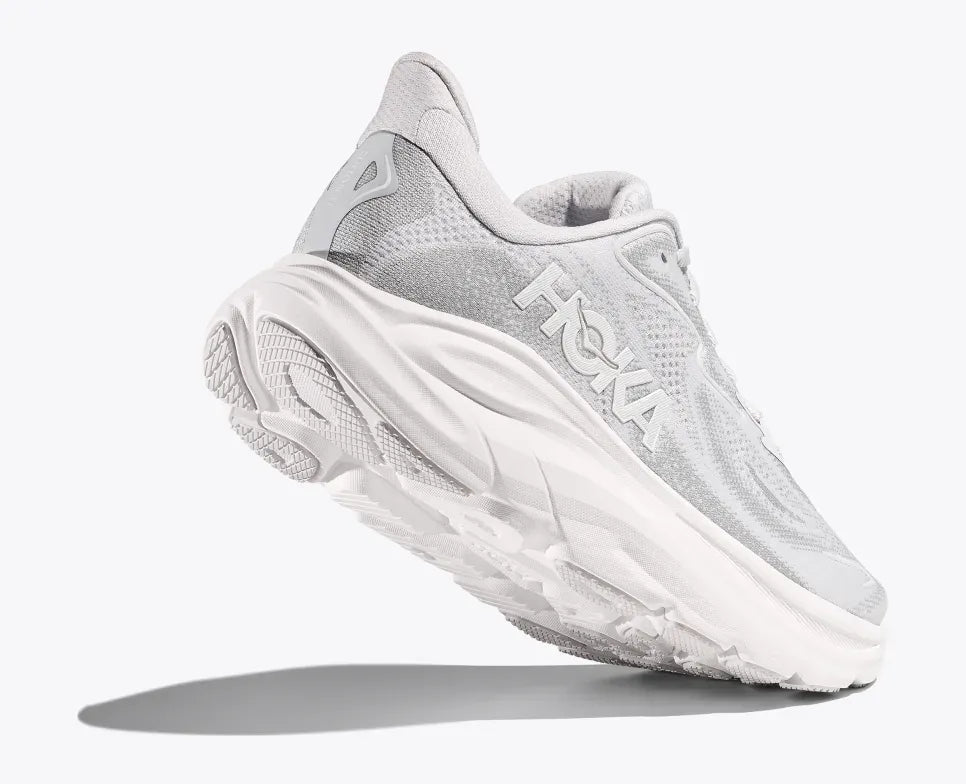 Hoka Running Shoes Hoka Women's Clifton 10 Running Shoes- Cosmic Grey/ Stardust