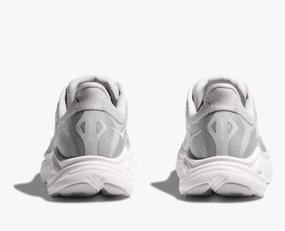 Hoka Running Shoes Hoka Women's Clifton 10 Running Shoes- Cosmic Grey/ Stardust