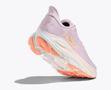 Hoka Running Shoes Hoka Women's Clifton 10 Running Shoes- Lilac Cream/ Tangerine Glow