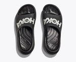 Hoka Slide Sandals Hoka Unisex Ora Athletic Slides- Black/White