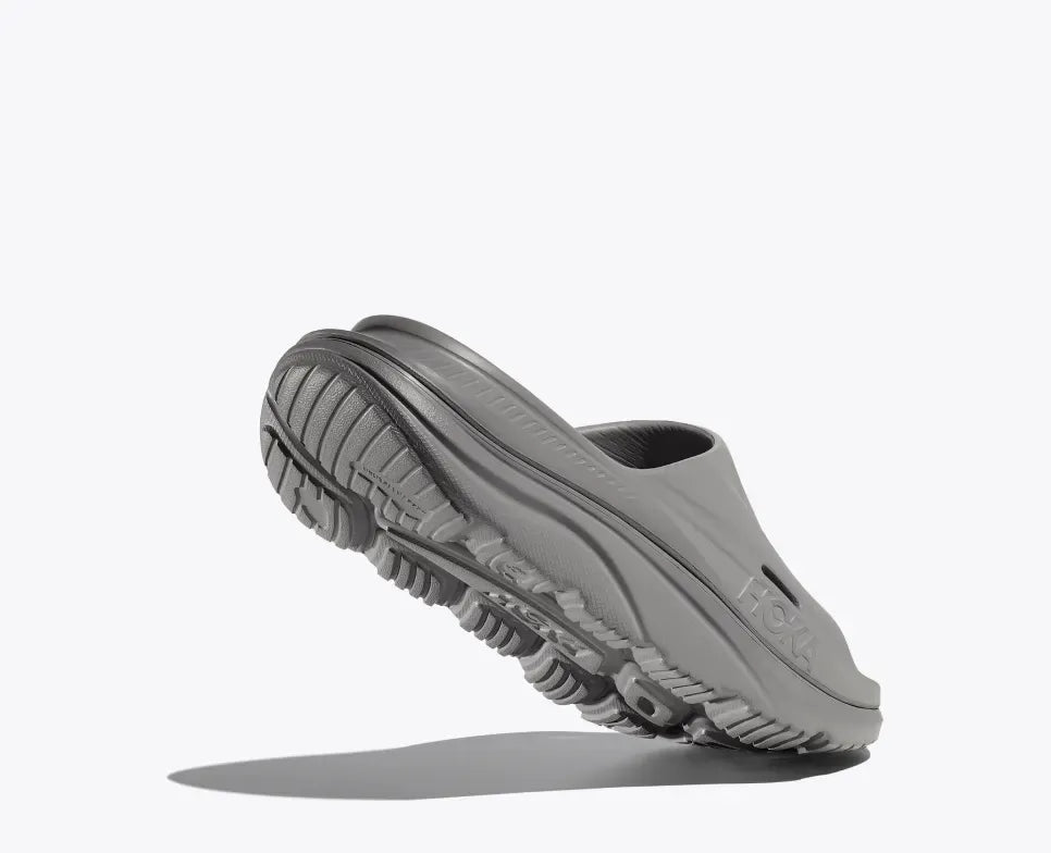 Hoka Slide Sandals Hoka Unisex Ora Recovery Slides v3- Grey