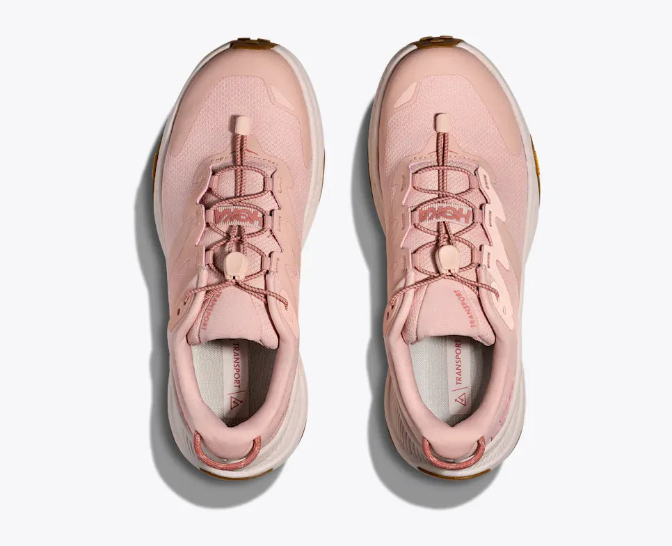 Hoka Walking Shoes Hoka Women's Transport Walking Shoes- Rose Latte/ Rose Cream