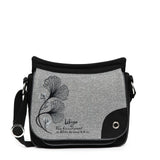 Jak's Handbags Black Jak's Orme Cross Body Purse (Jak 422)