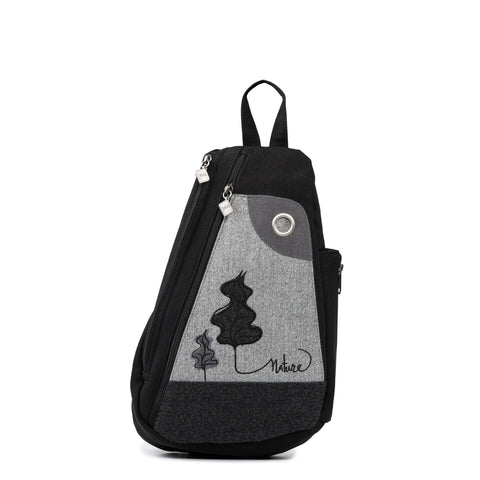 Jak's Handbags Black Jak's Romeo BackPack- (Jak-385)