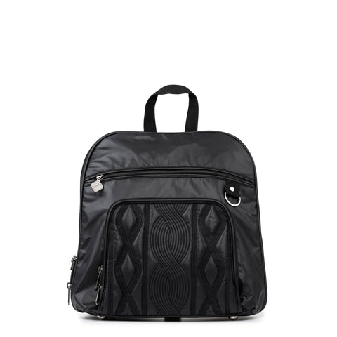 Jak's Handbags Black Jak's Sissi BackPack- (Jak-380)