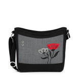 Jak's Handbags Red Jak's Cocotier Cross Body Purse (Jak 430)