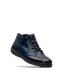 Josef Seibel Ankle Boots Josef Seibel Women's Priscilla 01 Boots- Blue Textured Leather