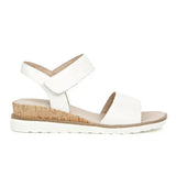 Josef Seibel Ankle Strap Sandals Josef Seibel Women's Wyatt 01 Sandals- White Leather