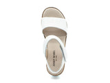 Josef Seibel Ankle Strap Sandals Josef Seibel Women's Wyatt 01 Sandals- White Leather