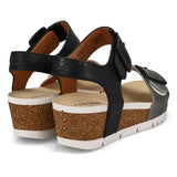 Josef Seibel Flat Sandals Josef Seibel Women's Quinn 02 Wedge Heels- Basalt Kombi