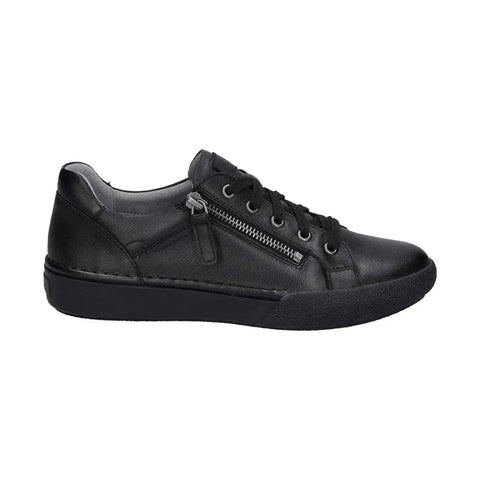 Josef Seibel Lifestyle Sneakers Medium / Black / 35 EU Josef Seibel Women's Claire 13 Lace & Zip Sneakers- All Black